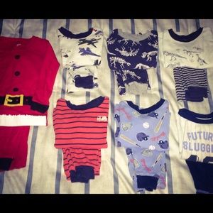 Boys two piece pj's. 7 pairs sold all together.