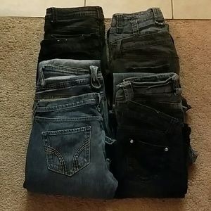 8 pair of pants