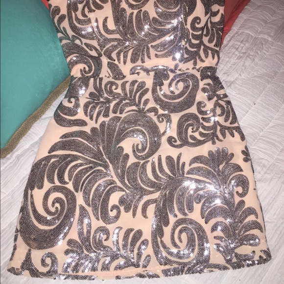 Pretty Pink Sequin Dress ~ Never Worn - Picture 3 of 3