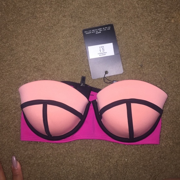 Misguided Color Block Bikini - Picture 3 of 4