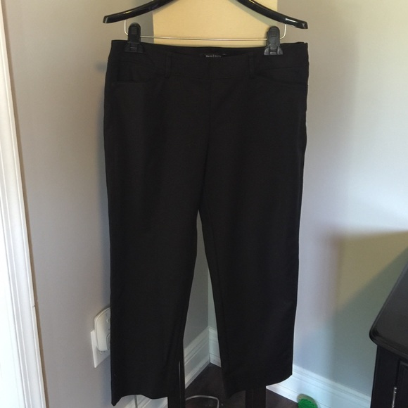 WHBM crop black pants - Picture 1 of 2