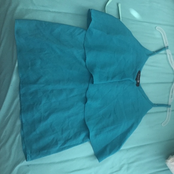 Blue tank top - Picture 2 of 3