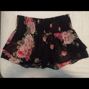 Express Skort, Floral Mini