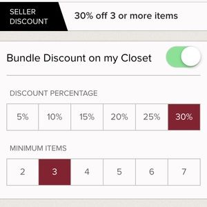 BUNDLE DISCOUNT! TODAY ONLY