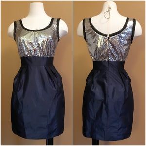BCBGeneration Sequin Party Dress with POCKETS!!