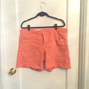 Pilcro Jean Coral Shorts from anthro-size 32