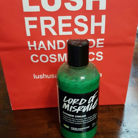 LUSH Lord of Misrule Shower Cream NWOT 8.4 oz.