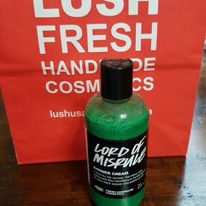LUSH Lord of Misrule Shower Cream NWOT 8.4 oz.