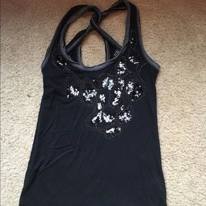Cross cross back tank