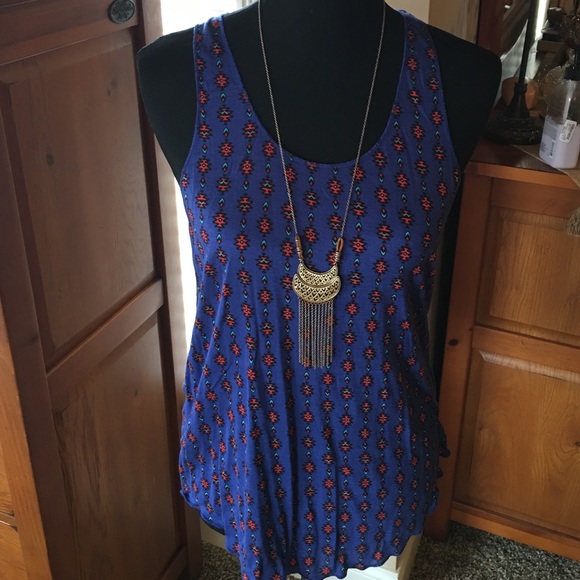 Boho tank top
