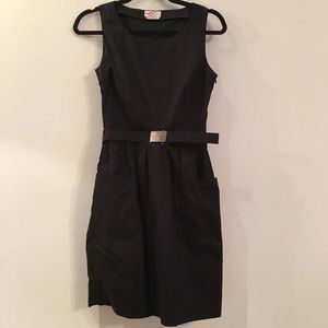 Sleeveless Black Prada Dress