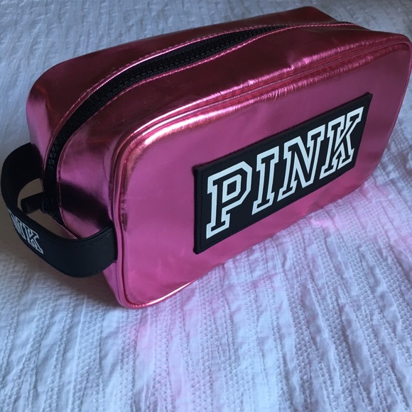 PINK Victoria's Secret Handbags - VS Pink Makeup Bag NWOT