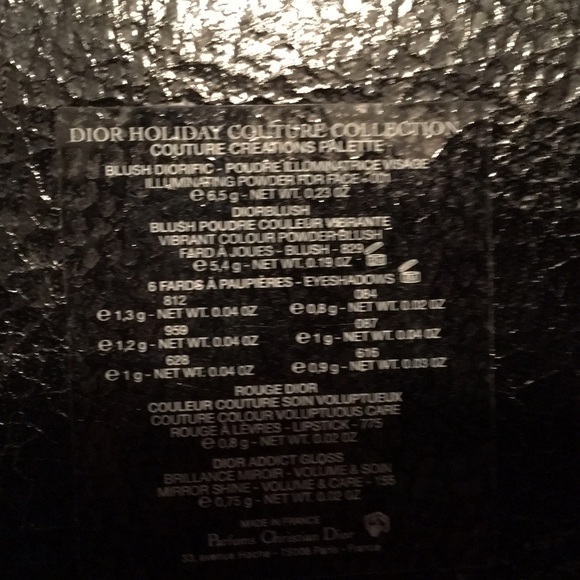 3 limited edition Christian Dior palettes - Picture 3 of 4