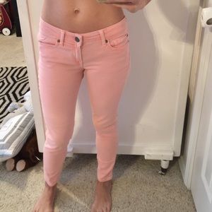 Peach Skinny Jeans