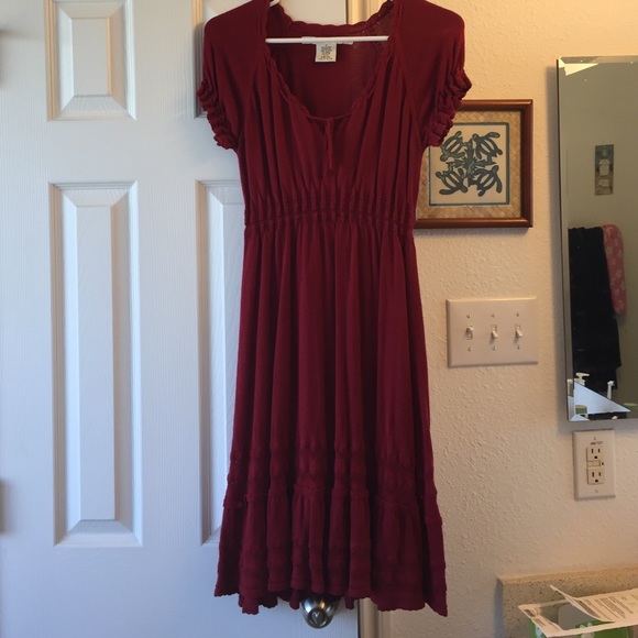 Red dress