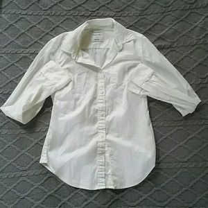 BOGO!!!!!!American Eagle White Favorite Shirt NWOT