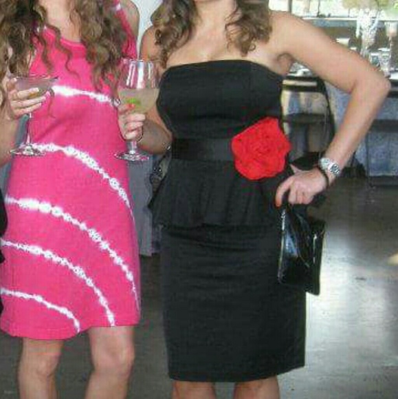 White House/black market peplum dress
