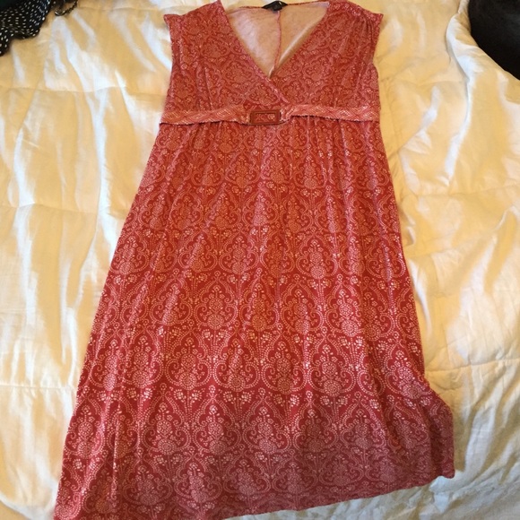 Red dress