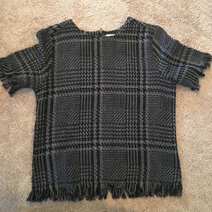 NWOT black and white top