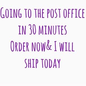 GUYS IM HEADING TO THE POST OFFICE!