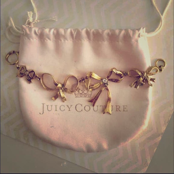 Juicy couture bow bracelet