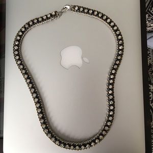 Stella & Dot Crystal Chain Necklace