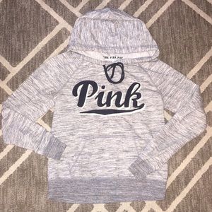 GRAy VS PINK HOODIE