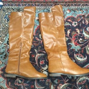 NWOT Tall flat boots