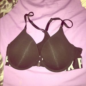 front clip push up PINK bra 34C
