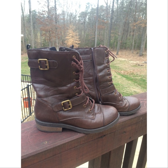 Brown boots