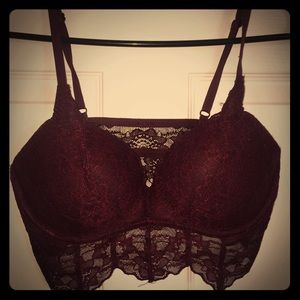 PINK Medallion Lace Push-up