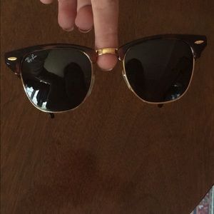 Ray-Ban Clubmasters with case