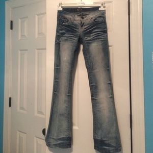 Bu bootcut blue jeans