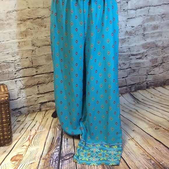 ❌LAST CHANCE❌Liberty Love Aztec Palazzo Jumpsuit - Picture 3 of 6