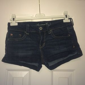 American eagle jean shorts