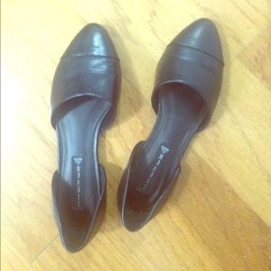 Steven by Steve Madden Black D'Orsay Flats