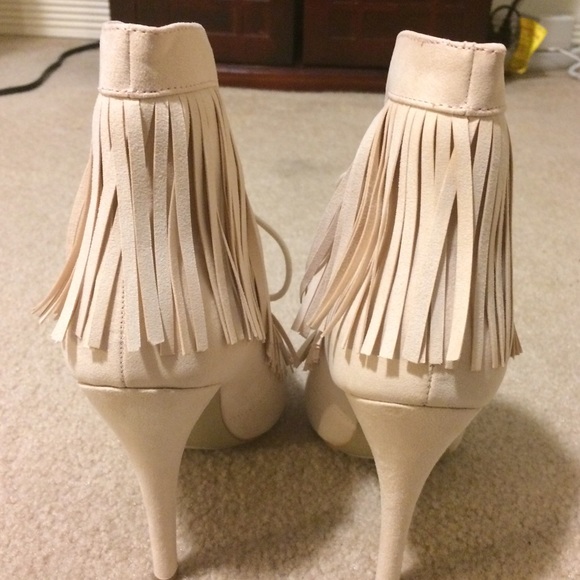 Shoe Dazzle Shoes - NEW Fringe booties Shoe Dazzle Shoes - NEW Fringe booties