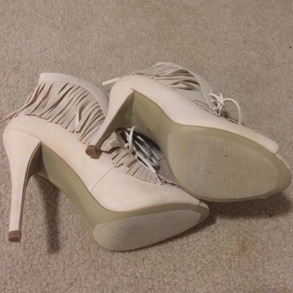 Shoe Dazzle Shoes - NEW Fringe booties Shoe Dazzle Shoes - NEW Fringe booties