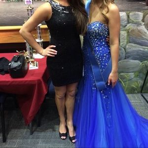 Blue prom or pageant dress!