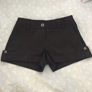 Express black shorts