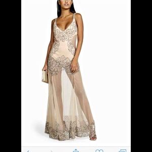 Marvelous nude dress