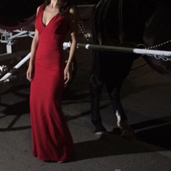 Long red dress from Windsor in size small
