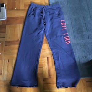 VS pink sweat pants
