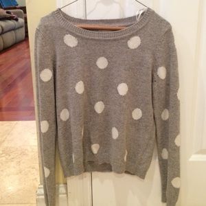 Polka dot sweater