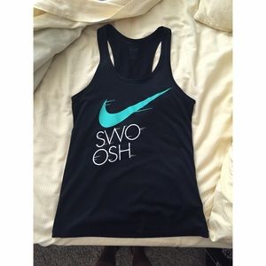 Nike swoosh tank top