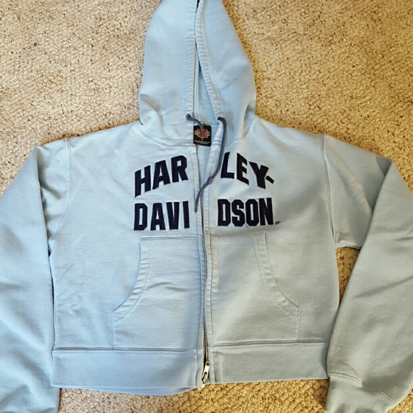 Harley Davidson zip up sweatshirt