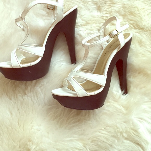 Strappy heels