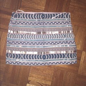 Zara Aztec Print Skirt - never worn!