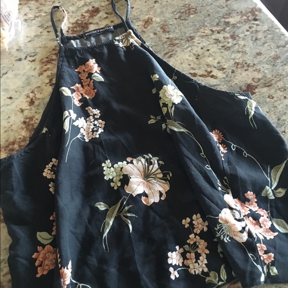 Brandy high neck tank