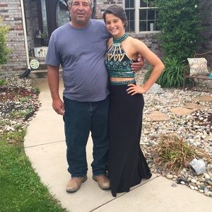 Dave and Johnny 2 piece prom dress! Style #1166!!